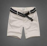 heren abercrombie and fitch casual shorts band licht-khaki Haarlem Shop 2bj2n344